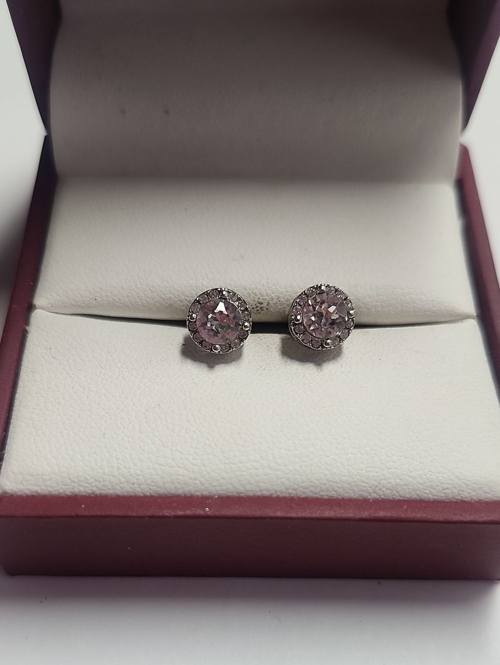 Sterling Silver 925 Stud Crystal Earring OTC